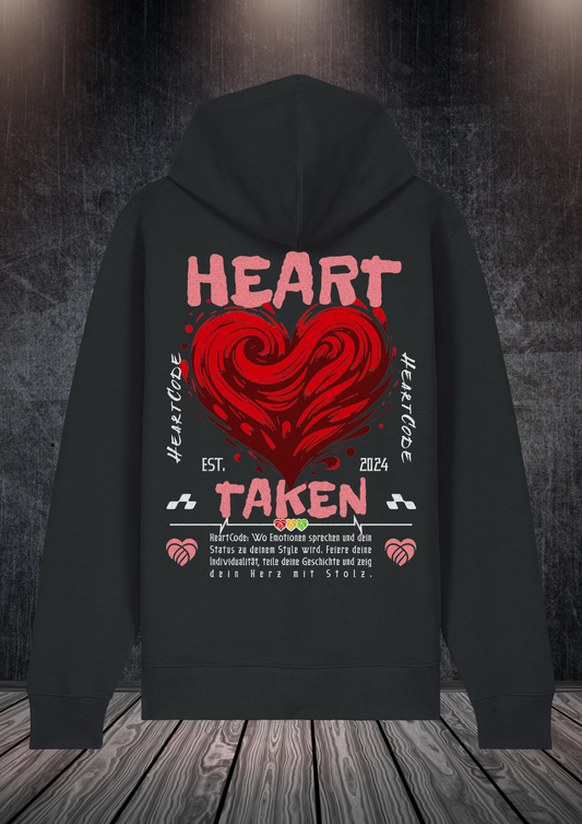 Zip Hoodie - Heart Taken
