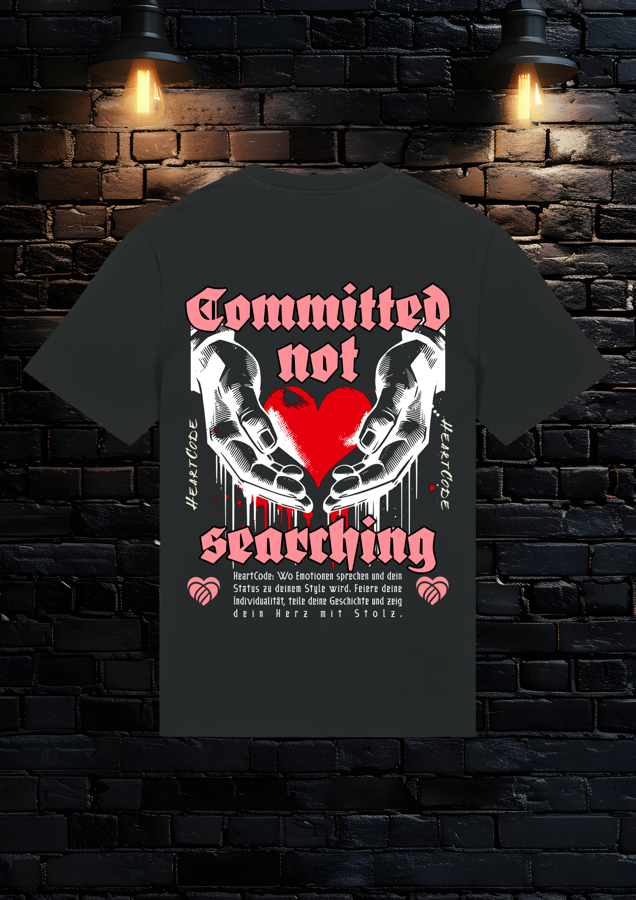 T-Shirt - Committed not searching