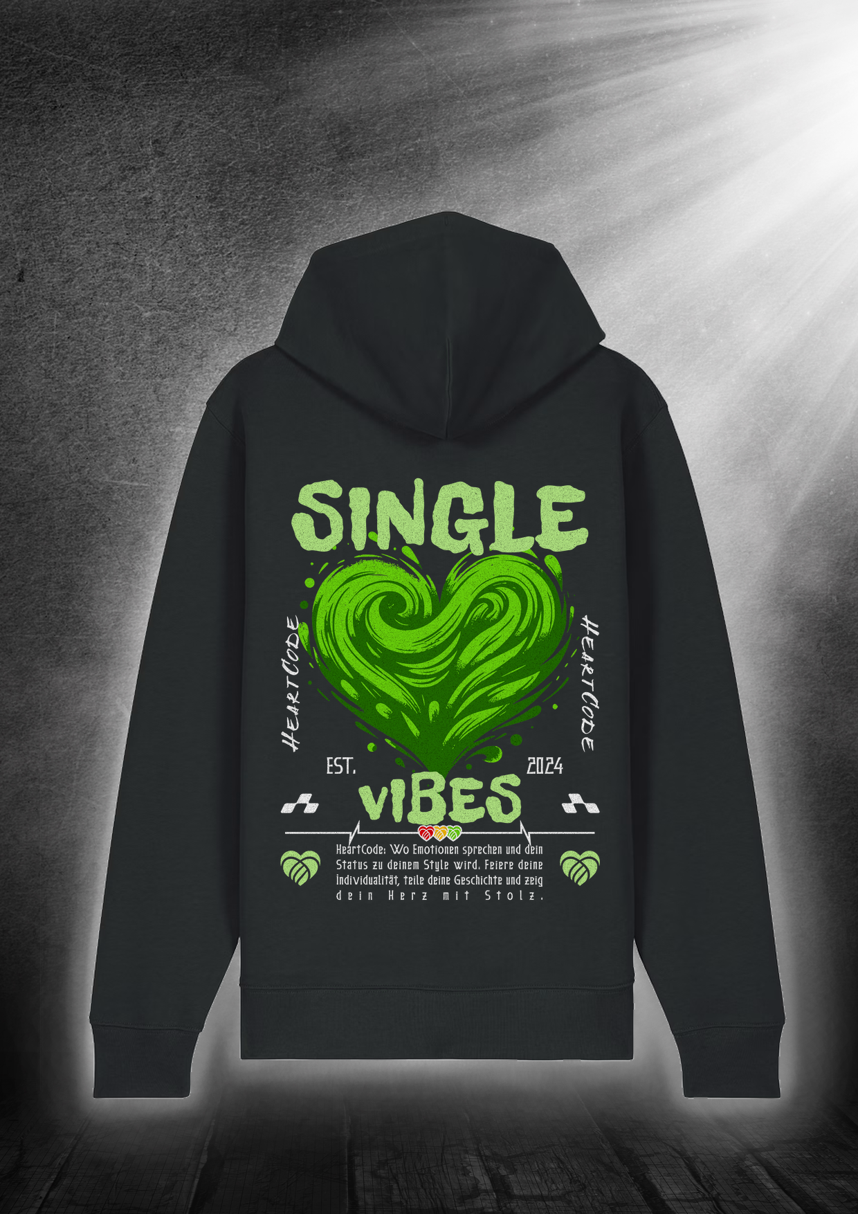 Zip Hoodie - SINGLE VIBES